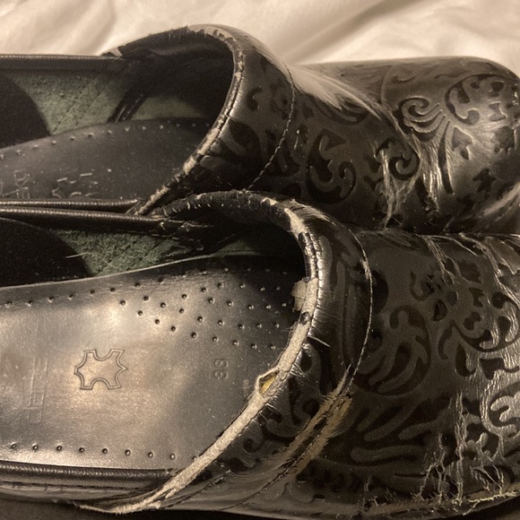 Dansko Black Clog Shoes - size38 - Picture 4 of 7